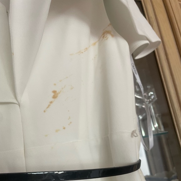 NWT Calvin Klein jumpsuit. Never worn, BUT IS COVERED IN STAINS - Picture 6 of 8
